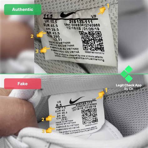 how can you tell if a nike shoe is fake|nike authentic serial number check.